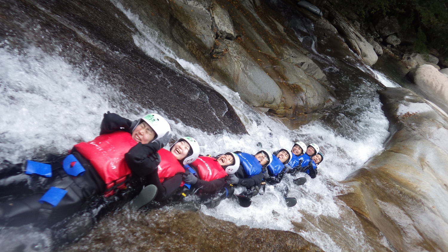 Nametoko Gorge Canyoning